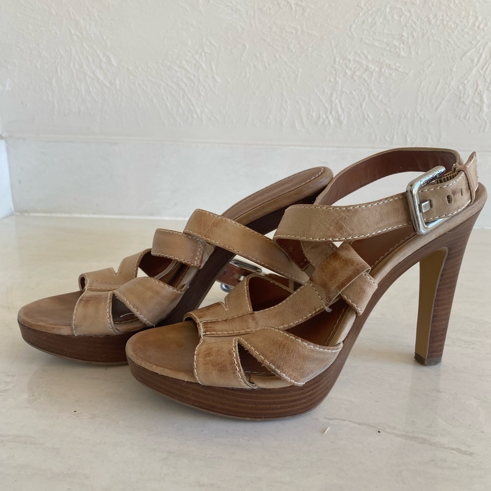 Calvin Klein leather heels